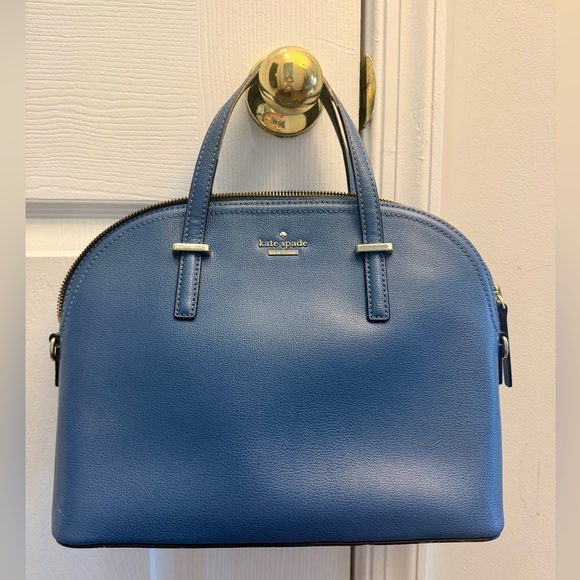 kate spade Handbags - Kate Spade Patterson Drive Carli Blue Leather Handbag